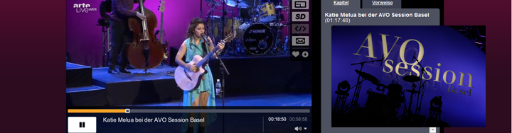 Katie Melua in Concert – Video-Webcasting für das ZDF