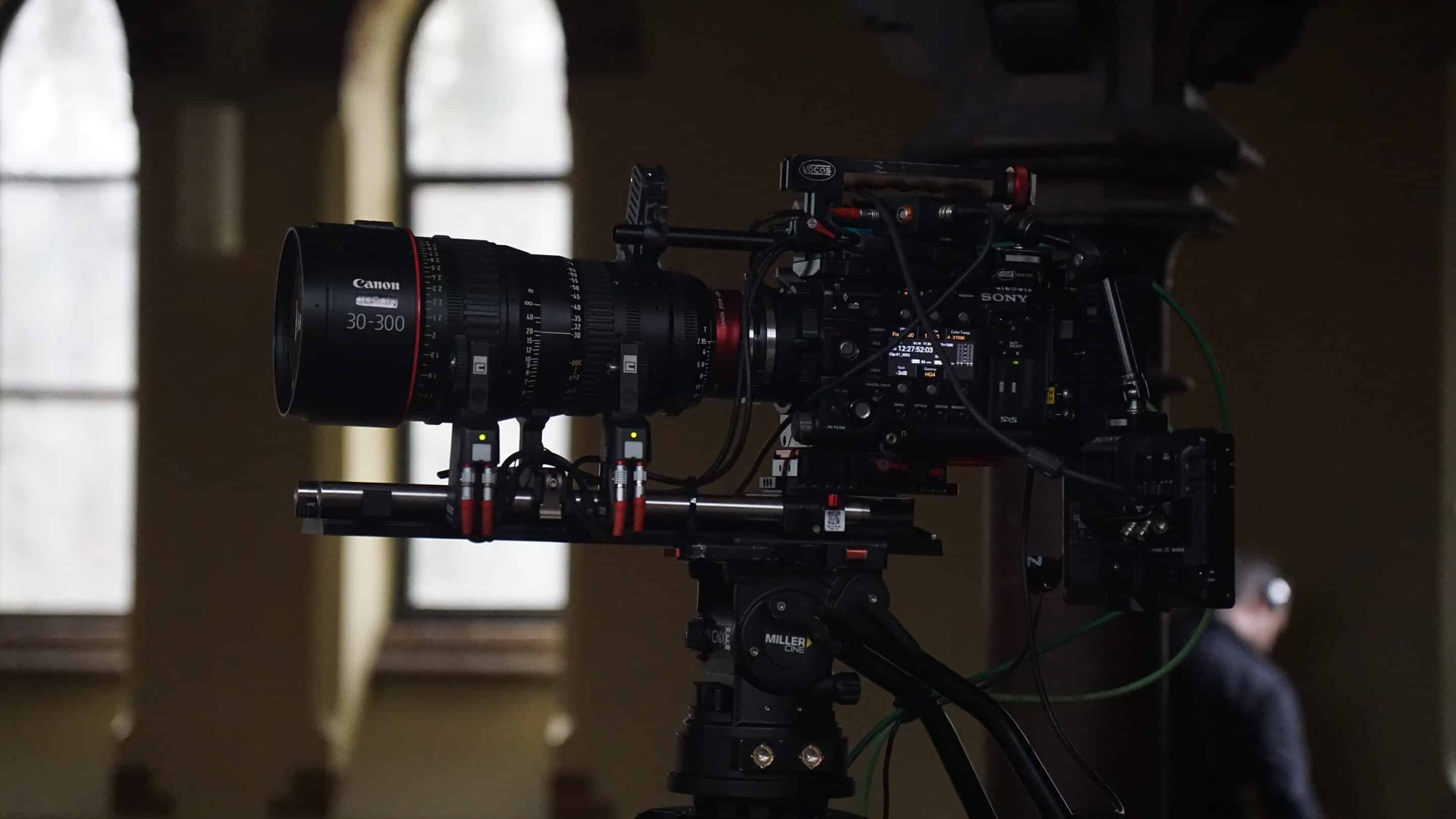 NC3 Kamera-Setup in der Lutherkirche Leipzig beim Bach-Wettbewerb