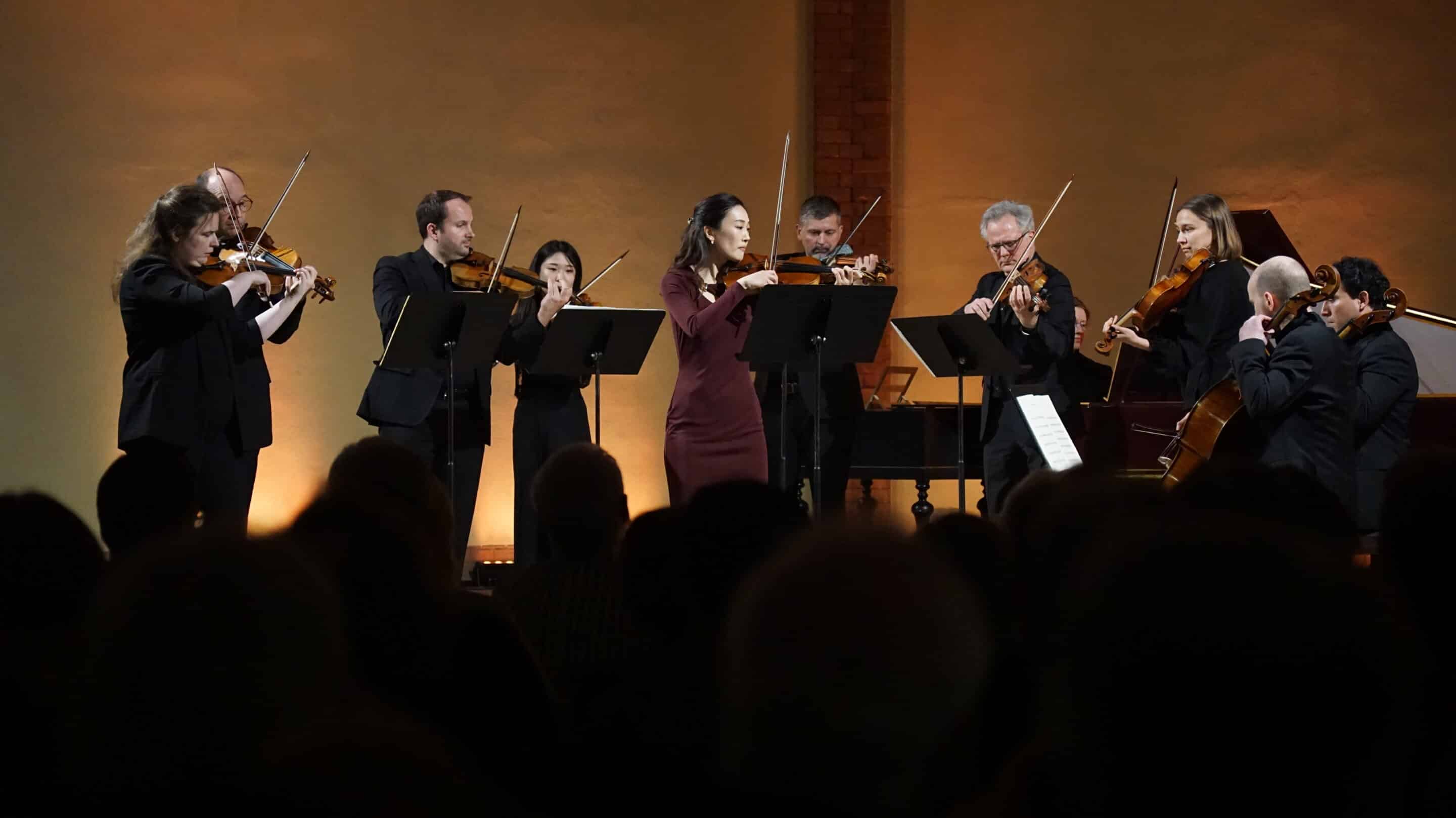 Violinistin beim Finale des Bach-Wettbewerbs 2026 in Leipzig