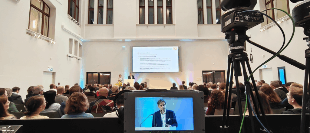 14. Vergabetag Bayern 2026 Hybridveranstaltung IHK München NC3 Veranstaltungstechnik Livestream Mehrkamera-Produktion