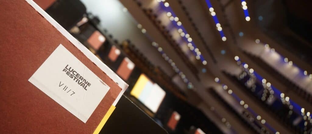 NC3 produziert den Livestream für das Lucerne Festival im KKL Luzern – Header-Bild